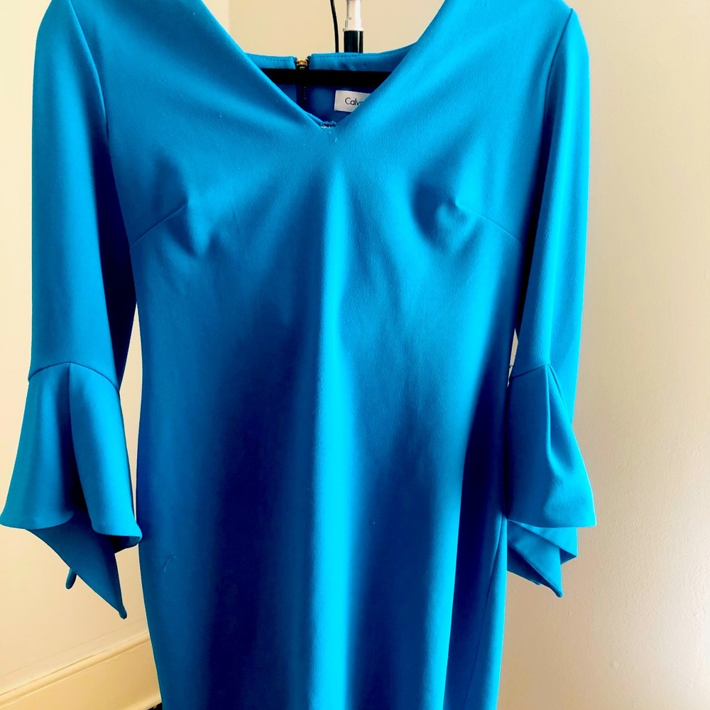 Calvin Klein career/ interview dress